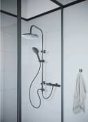 Duschsystem CORNAT Schwarz Brausegarnituren Bild 1
