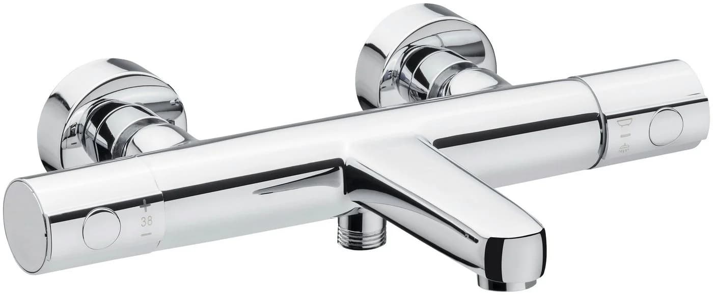 CORNAT Wannenthermostat Derval Messing verchromt Silber - Bild 2