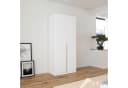 OTTO HOME Kleiderschrank AGORDO Drehtürenschrank Weiß Modern Bild 1