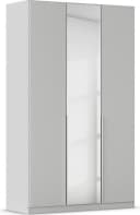 OTTO HOME Kleiderschrank AGORDO Seidengrau Drehtürenschrank mit Spiegel Bild 2