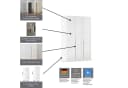 OTTO HOME Drehtürenschrank Agordo Eiche Artisan/Champagner Bild 5