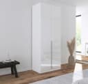 OTTO HOME AGORDO Drehtürenschrank mit Glasfront Weiß Bild 1