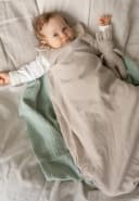 Liliput Babyschlafsack aus atmungsaktivem Musselin Beige Bild 1