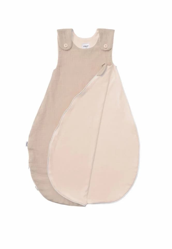 Liliput Babyschlafsack aus atmungsaktivem Musselin Beige - Bild 3
