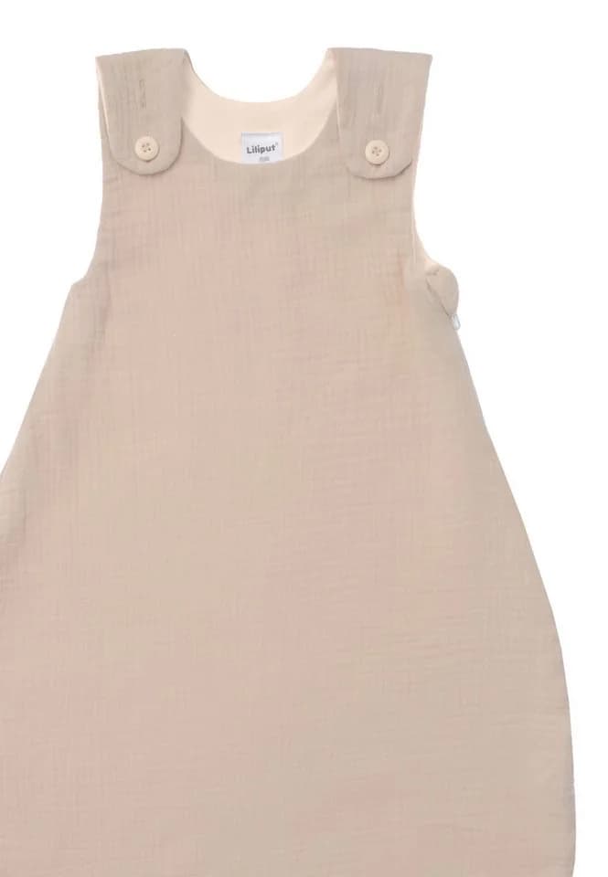 Liliput Babyschlafsack aus atmungsaktivem Musselin Beige - Bild 4