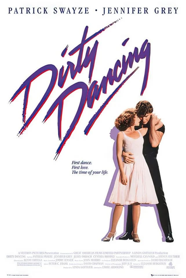 Close Up Dirty Dancing Poster 68 x 101 cm Retro Film Motiv