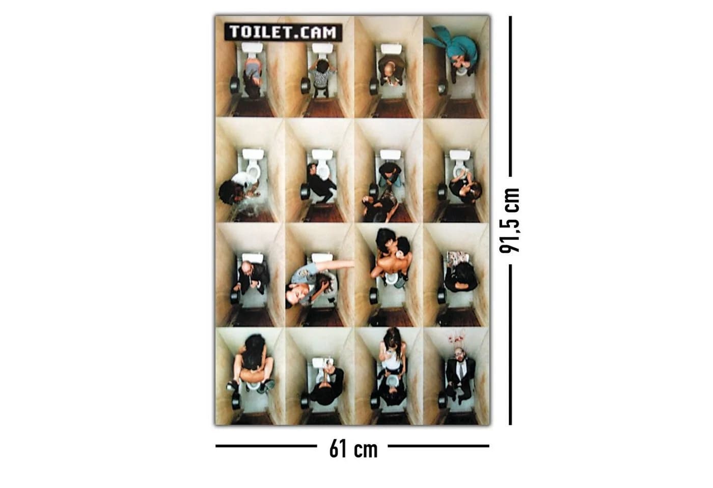 Close Up Toilet.Cam Poster 61 x 91,5 cm - Bild 4