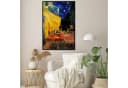 Close Up Poster Vincent Van Gogh Terrasse de Cafe la nuit Bild 1