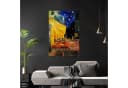 Close Up Poster Vincent Van Gogh Terrasse de Cafe la nuit Bild 3