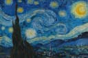 Close Up Poster Starry Night Vincent Van Gogh 91,5 x 61 cm Bild 2