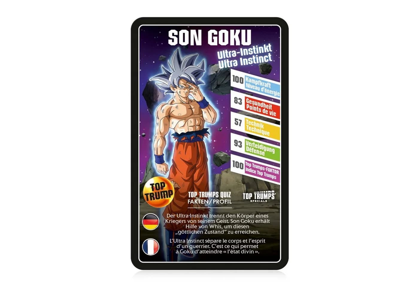 Winning Moves Top Trumps Dragon Ball Super Kartenspiel Deutsch Französisch - Bild 3