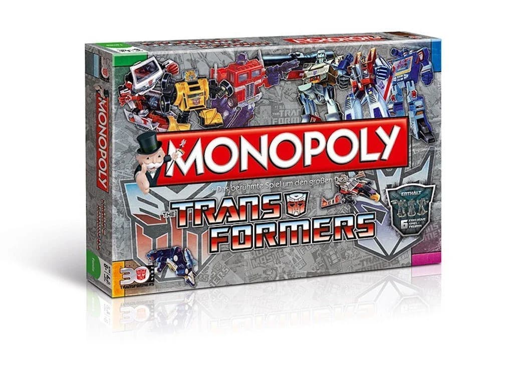 Monopoly Transformers Retro Brettspiel - 30-Jahre-Ausgabe - Bild 2