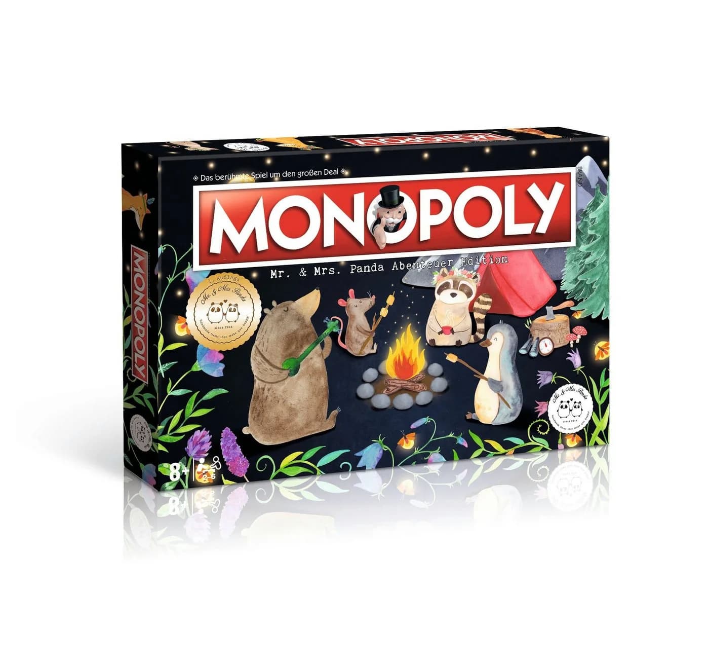 Winning Moves Monopoly Mr. und Mrs. Panda Brettspiel für 2-6 Spieler - Bild 3