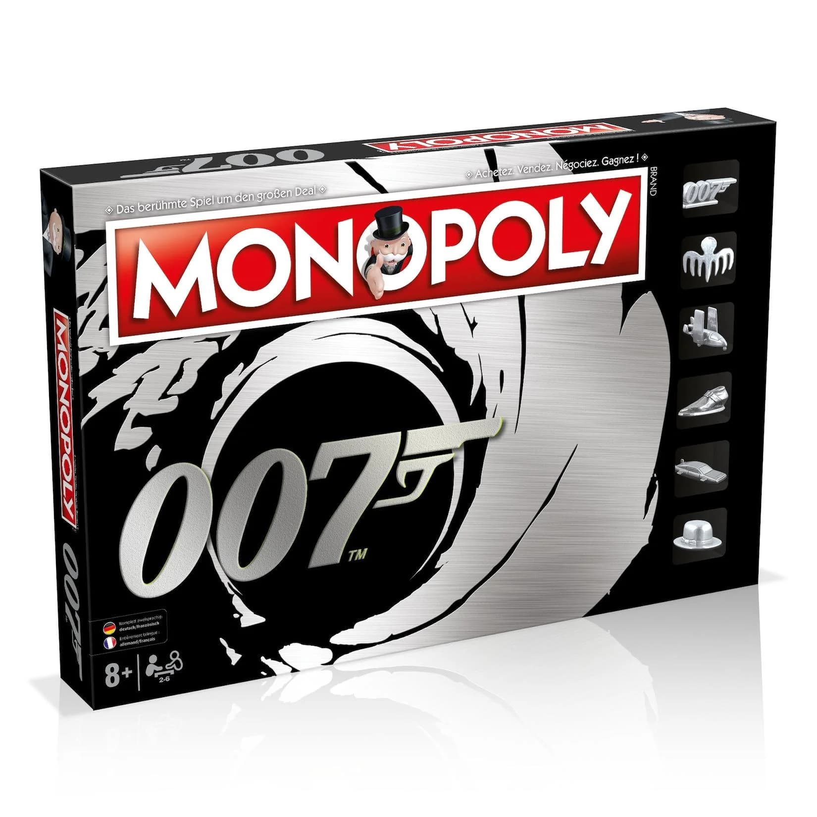 Winning Moves Monopoly James Bond 007 Brettspiel Deutsch Französisch