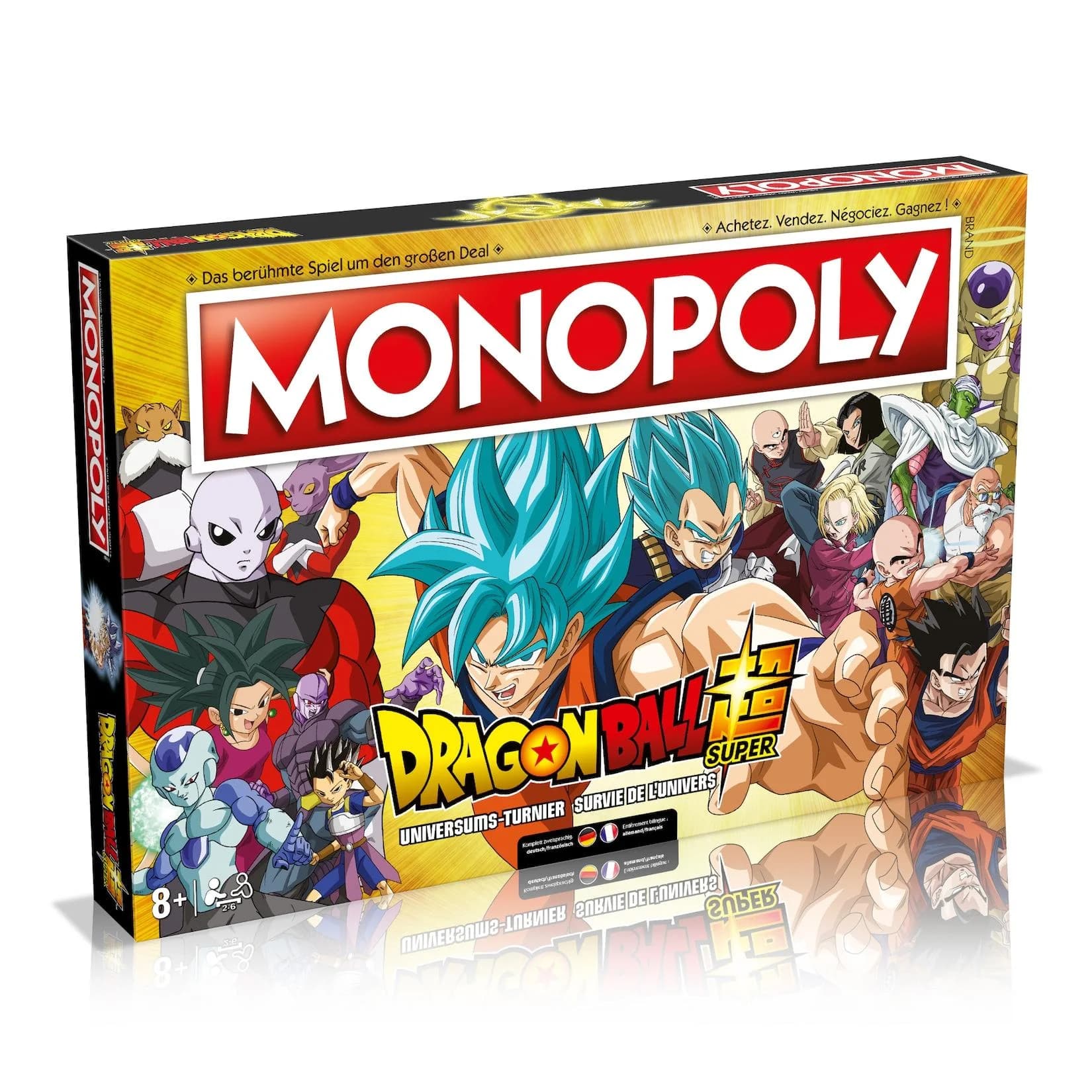 Winning Moves Monopoly Dragon Ball Super Deutsch/Französisch