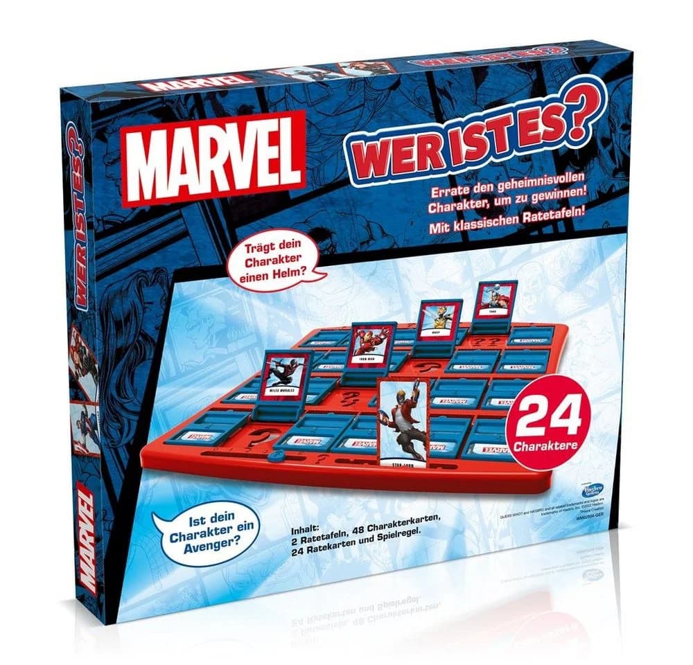 Winning Moves Wer ist es? Marvel - Kinder Gesellschaftsspiel Ratespiel