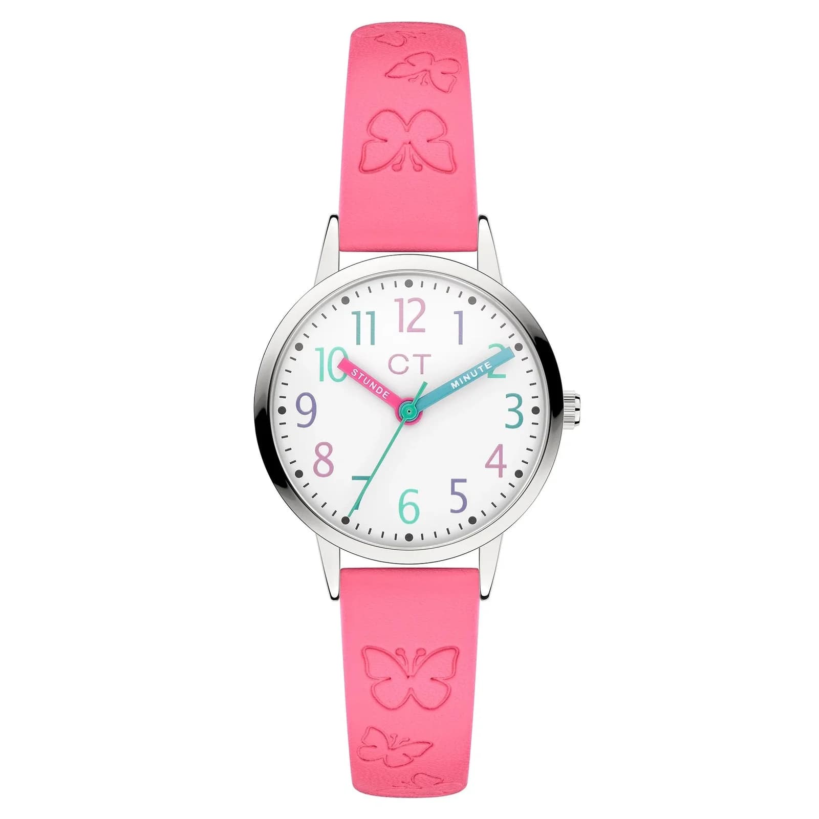 Cool Time Kinderuhr "The Cool Pink Butterfly" Analog Pink