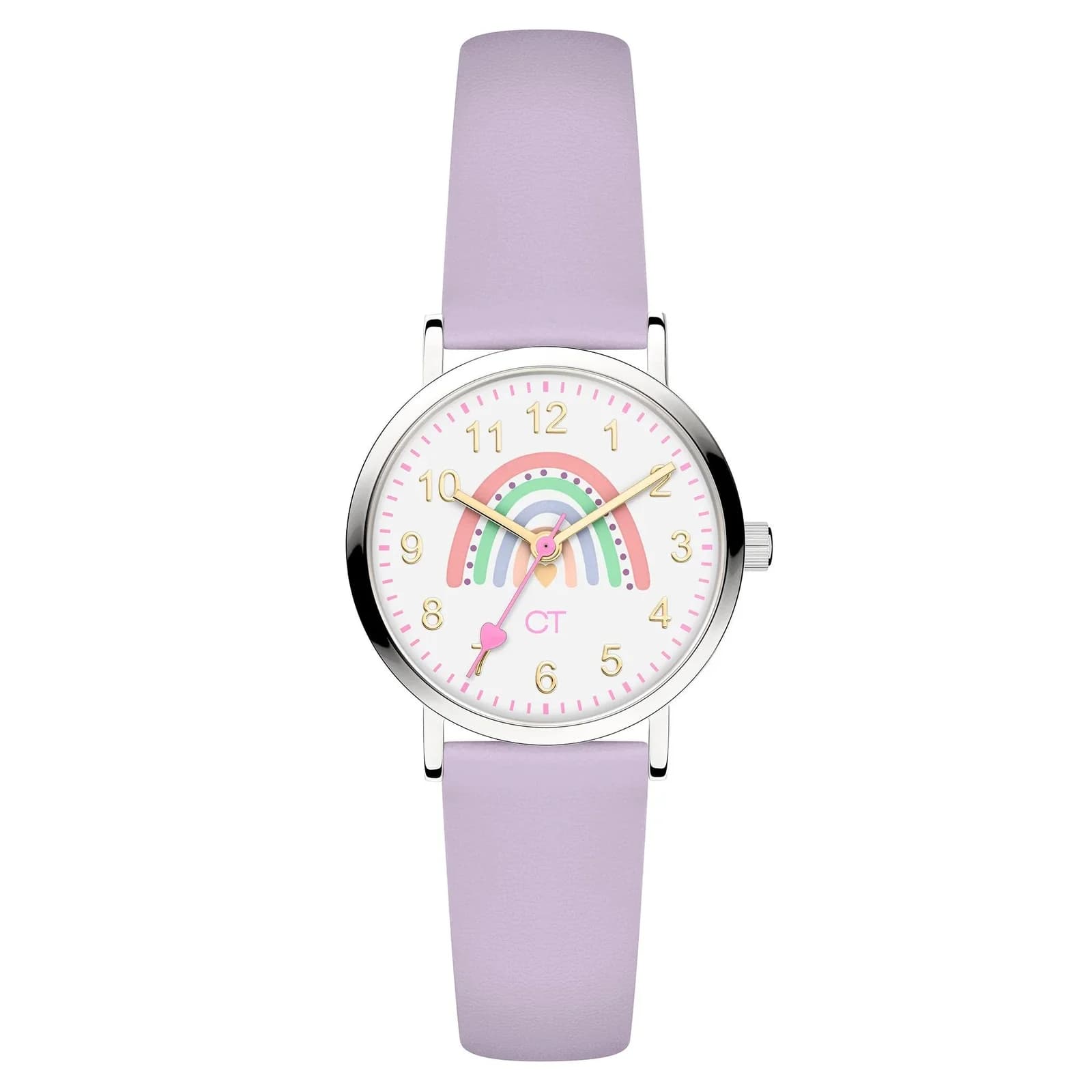 COOL TIME Kids Armbanduhr The Cool Rainbow Lila Analog