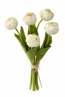 finehomegarden Kunstblume Tulpenbündel Real Touch 5 Stück Bild 1