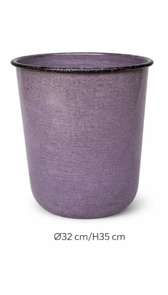 finehomegarden Pflanzkübel Metall Violett 3 Größen - Bild 2