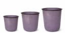 finehomegarden Pflanzkübel Metall Violett Bild 2