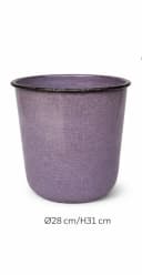finehomegarden Pflanzkübel Metall Violett Bild 3
