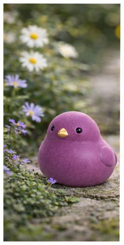 finehomegarden Dekofigur Keramik Vogel Brombeer - Bild 3