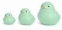 finehomegarden Dekofigur Keramik Vogel mint - Moderner Dekovogel 3 Größen Bild 2