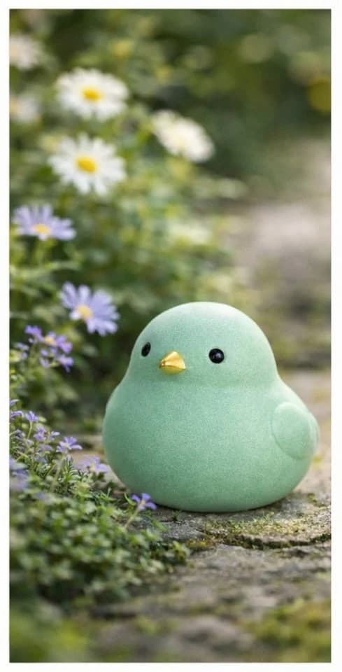 finehomegarden Dekofigur Keramik Vogel mint - Moderner Dekovogel 3 Größen - Bild 3