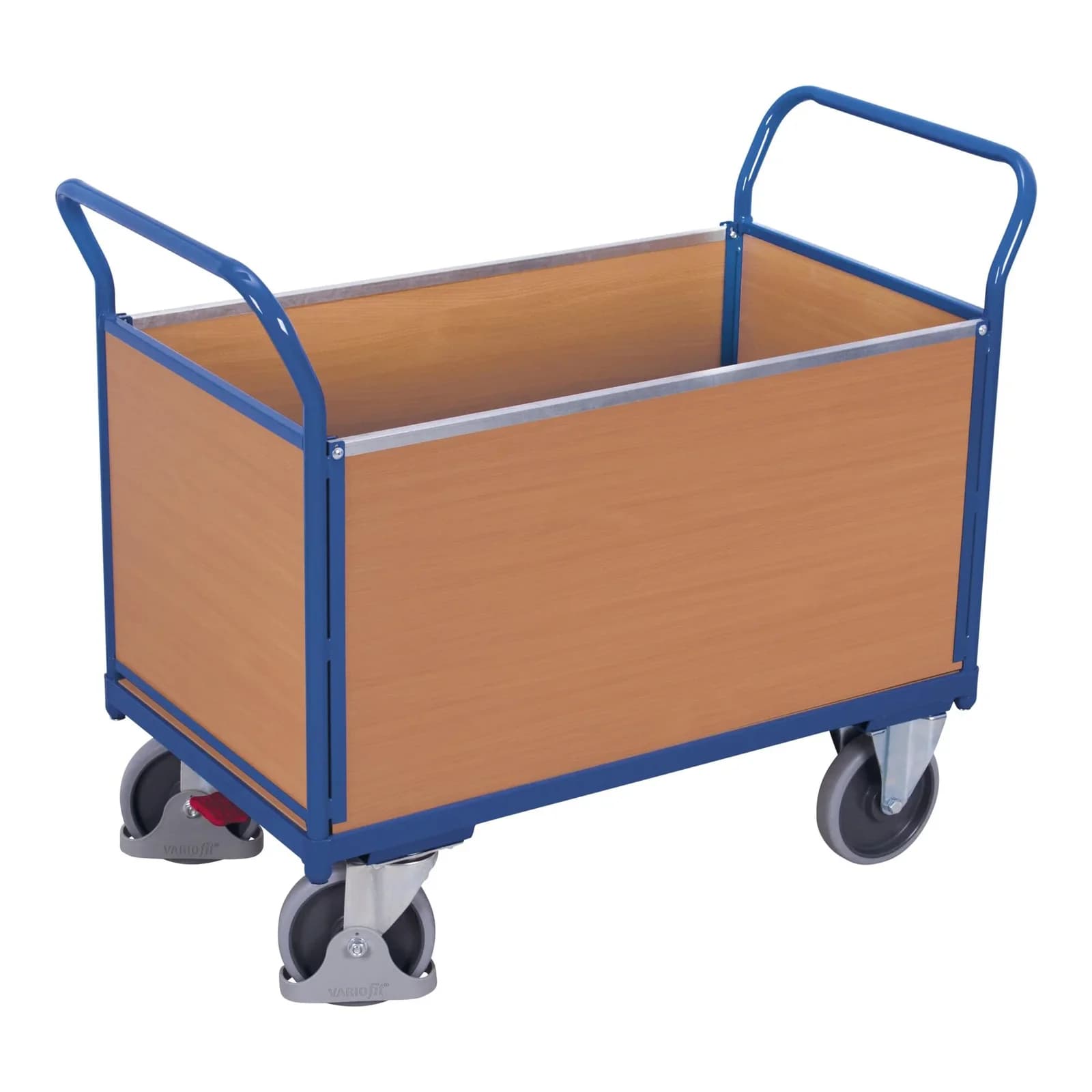 Vierwandwagen aus Holz im Cordes-Stil