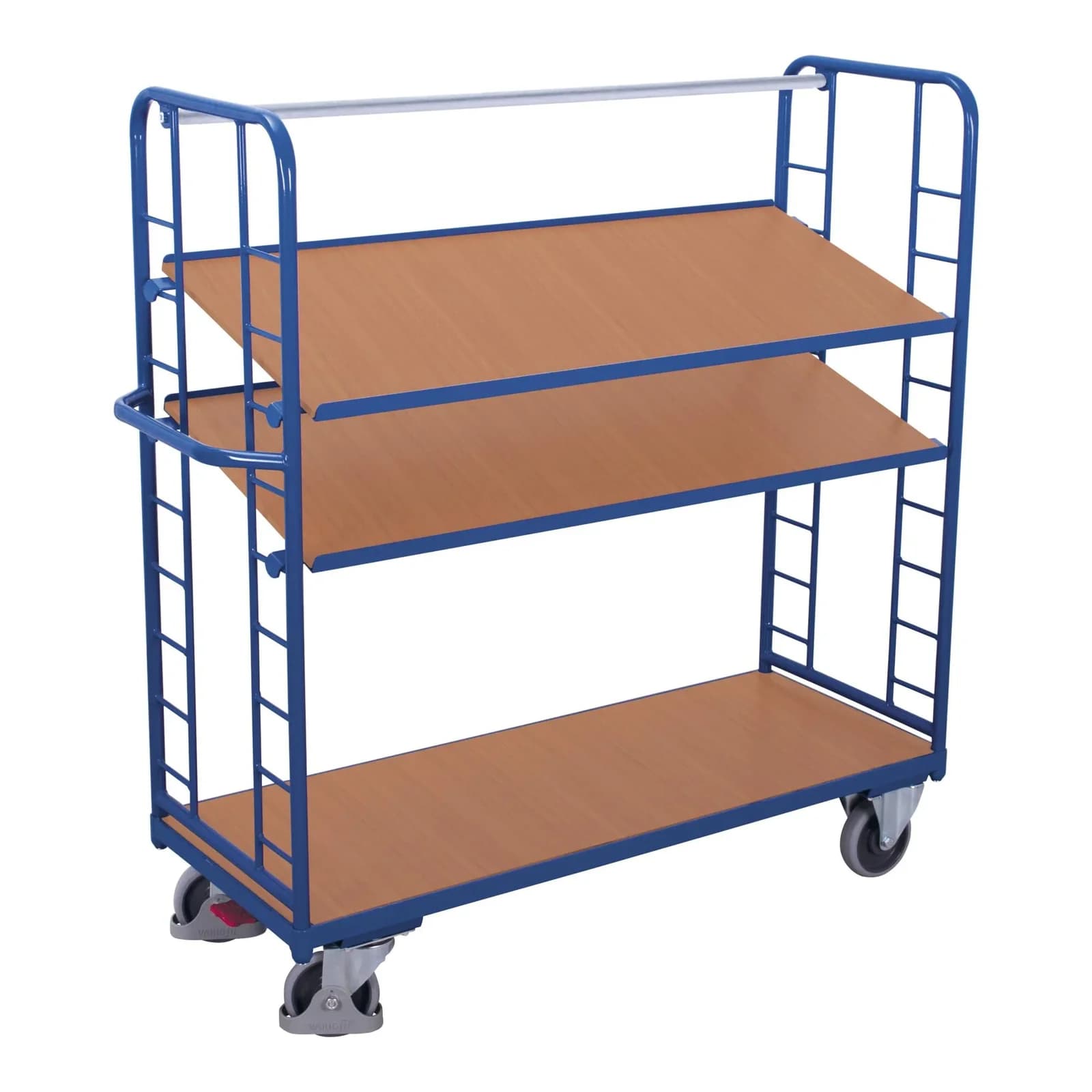 VARIOfit Etagenwagen mit 3 Holzböden 1.650 x 650 mm Cordes