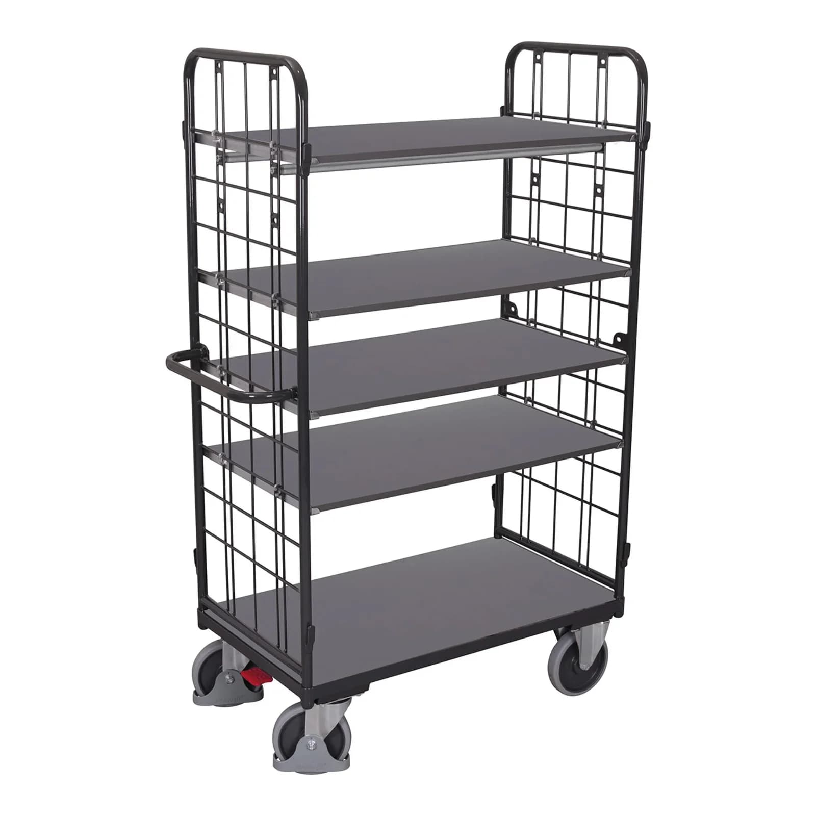 Cordes Etagenwagen hoch RAL 7016 Grau Stahl