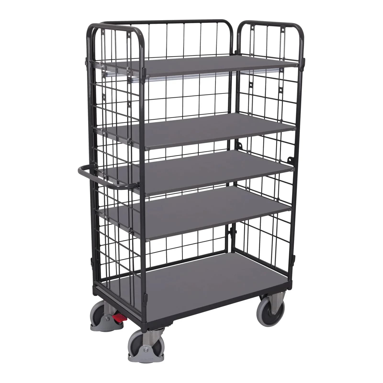 Cordes Etagenwagen hoch RAL 7016 Grau Stahl