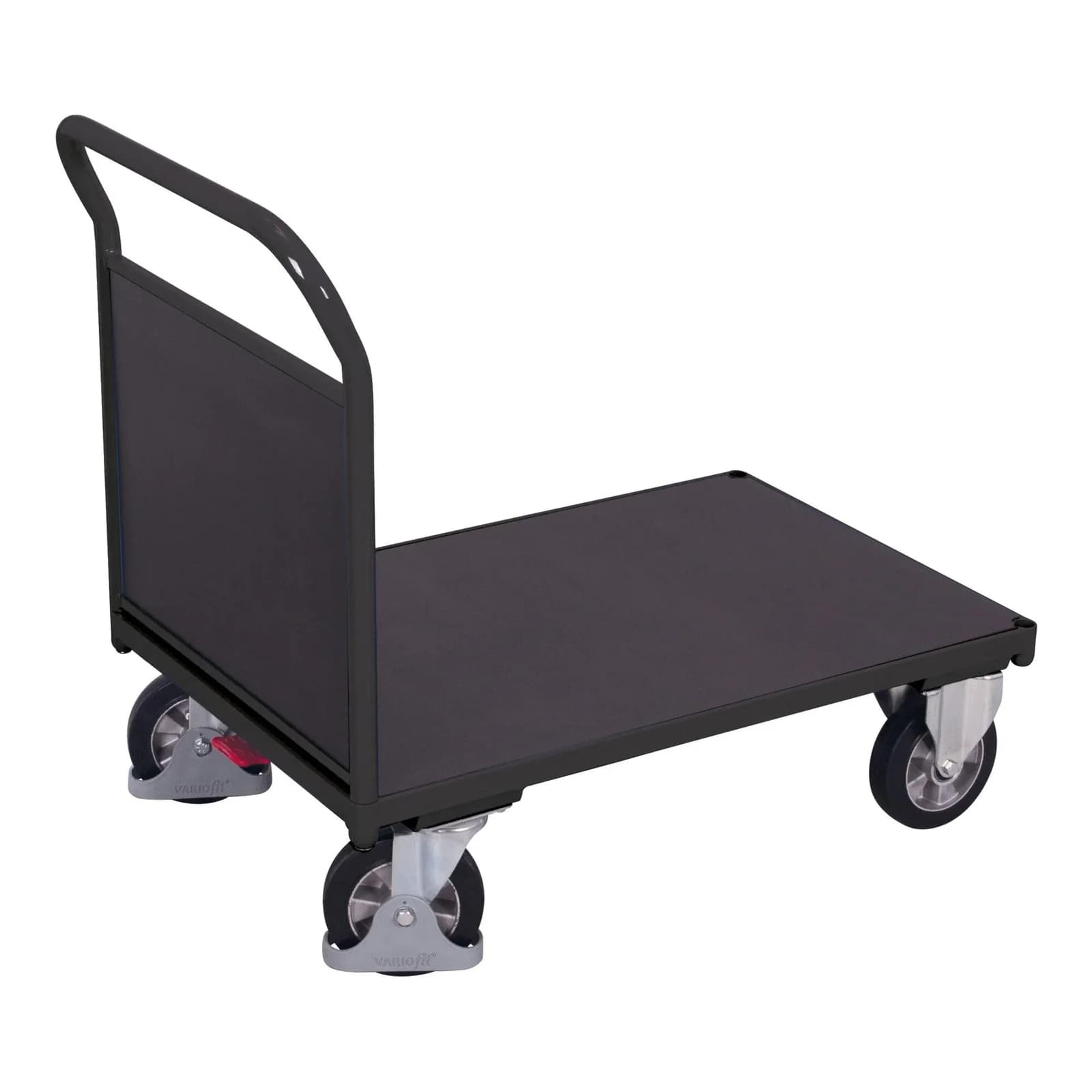 Cordes Stirnwandwagen mit Siebdruckplatte RAL 7016