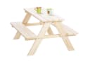 Pinolino® Kindersitzgruppe Nicki für 4 - Massivholz Tisch & 2 Bänke Bild 3