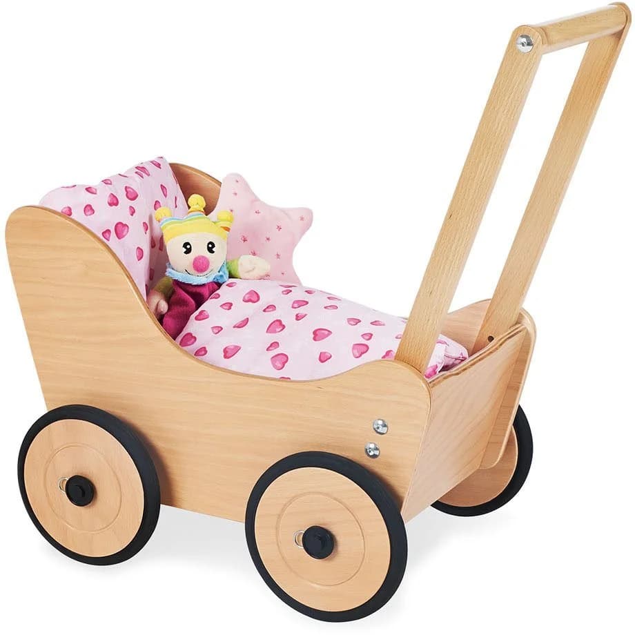 Pinolino® Puppenwagen Sarah - Massivholz mit verstellbarem Griff - Bild 3