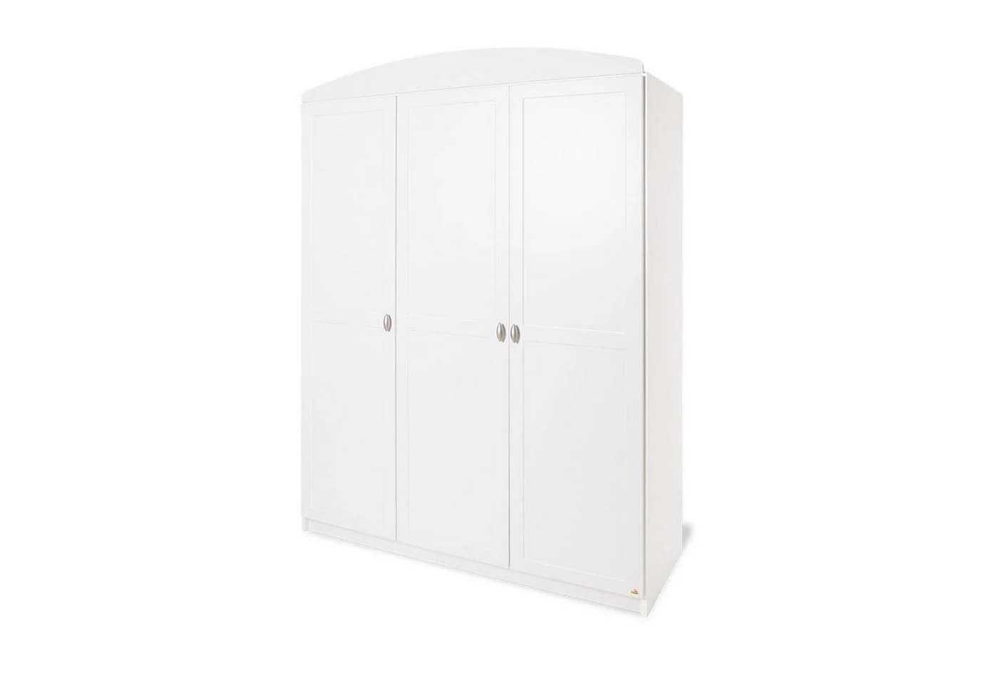 Pinolino® Kinderkleiderschrank 'Laura' groß Weiß 3 Türen - Bild 2