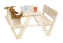 Kindersitzgruppe aus Massivholz für Garten und Terrasse Bild 2