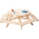 Pinolino® Kindersitzgruppe Nicki 6-eckig Massivholz Bild 1