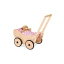 Pinolino Puppenwagen Trixi Herzchen Holz Lauflernwagen Bild 1