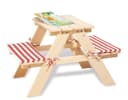 Pinolino® Kinder-Sitzauflage Nicki 2-tlg. Rot-Weiß Baumwolle Bild 2