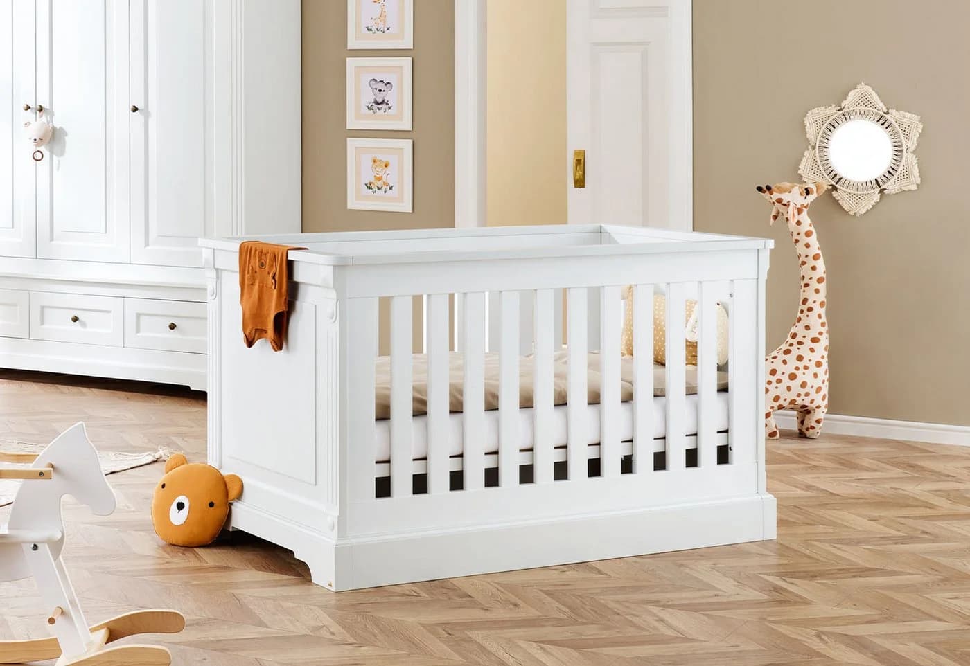 Pinolino Babybett Emilia Weiß 3-fach höhenverstellbar - Bild 5