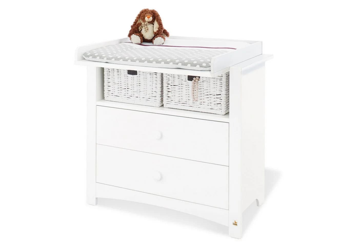 Pinolino® Wickelkommode 'Florentina' breit weiß - Bild 2