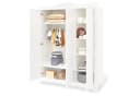 Pinolino Kinderkleiderschrank Florentina groß Weiß Bild 1