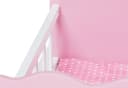 Pinolino® Puppenbett Jasmin Set 4tlg. Rosa/Weiß mit Bettzeug Bild 1
