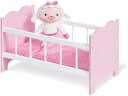 Pinolino® Puppenbett Jasmin Set 4tlg. Rosa/Weiß mit Bettzeug Bild 2