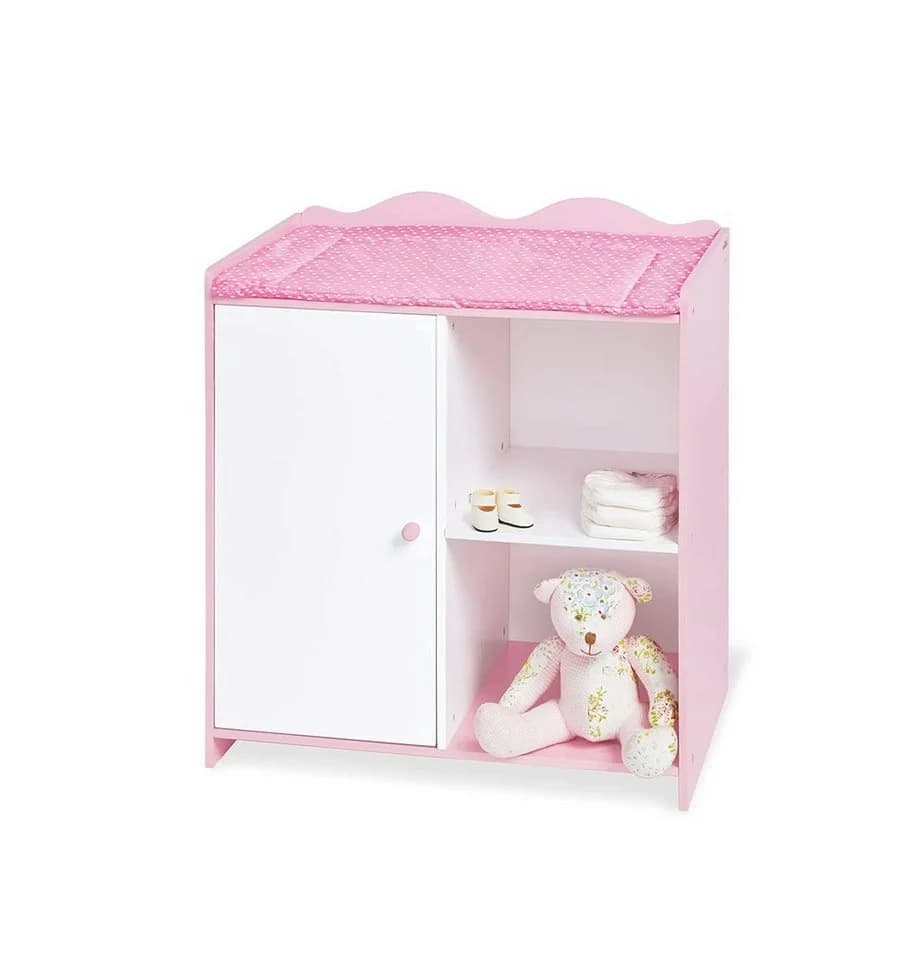 Pinolino Puppenwickeltisch Jasmin Rosa-Weiß - Bild 2