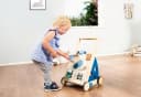 Pinolino Lauflernwagen Titus blau natur mit Bremssystem Bild 2