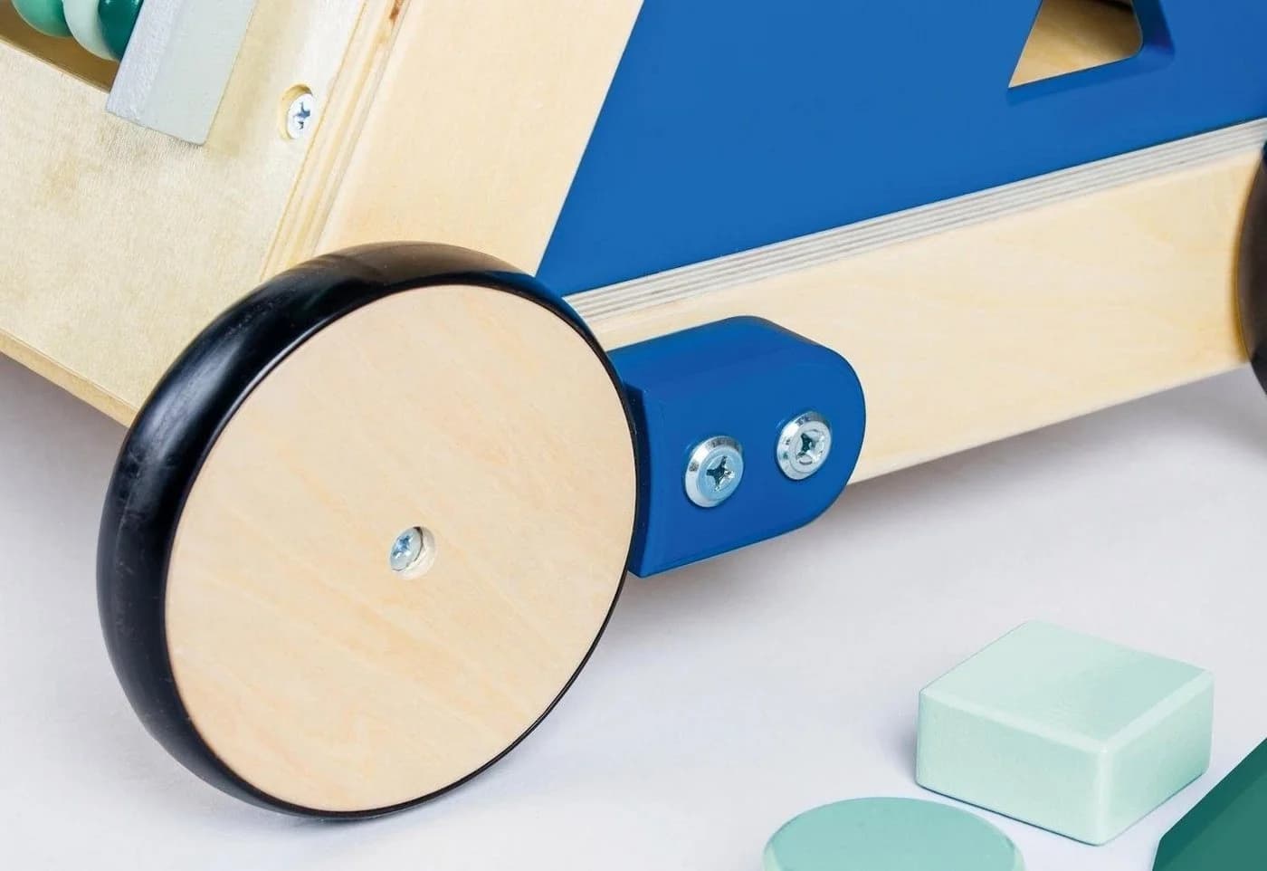 Pinolino Lauflernwagen Titus blau natur mit Bremssystem - Bild 4