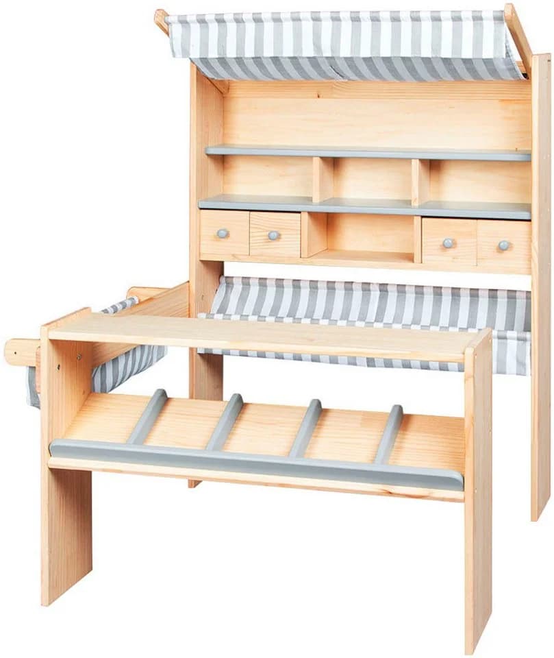Pinolino Marktstand Lucy Grau mit 4 Schubladen - Bild 2